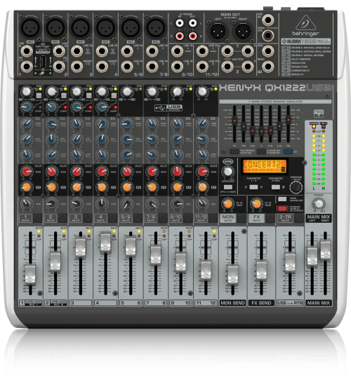 Behringer Xenyx QX1222USB Mixer